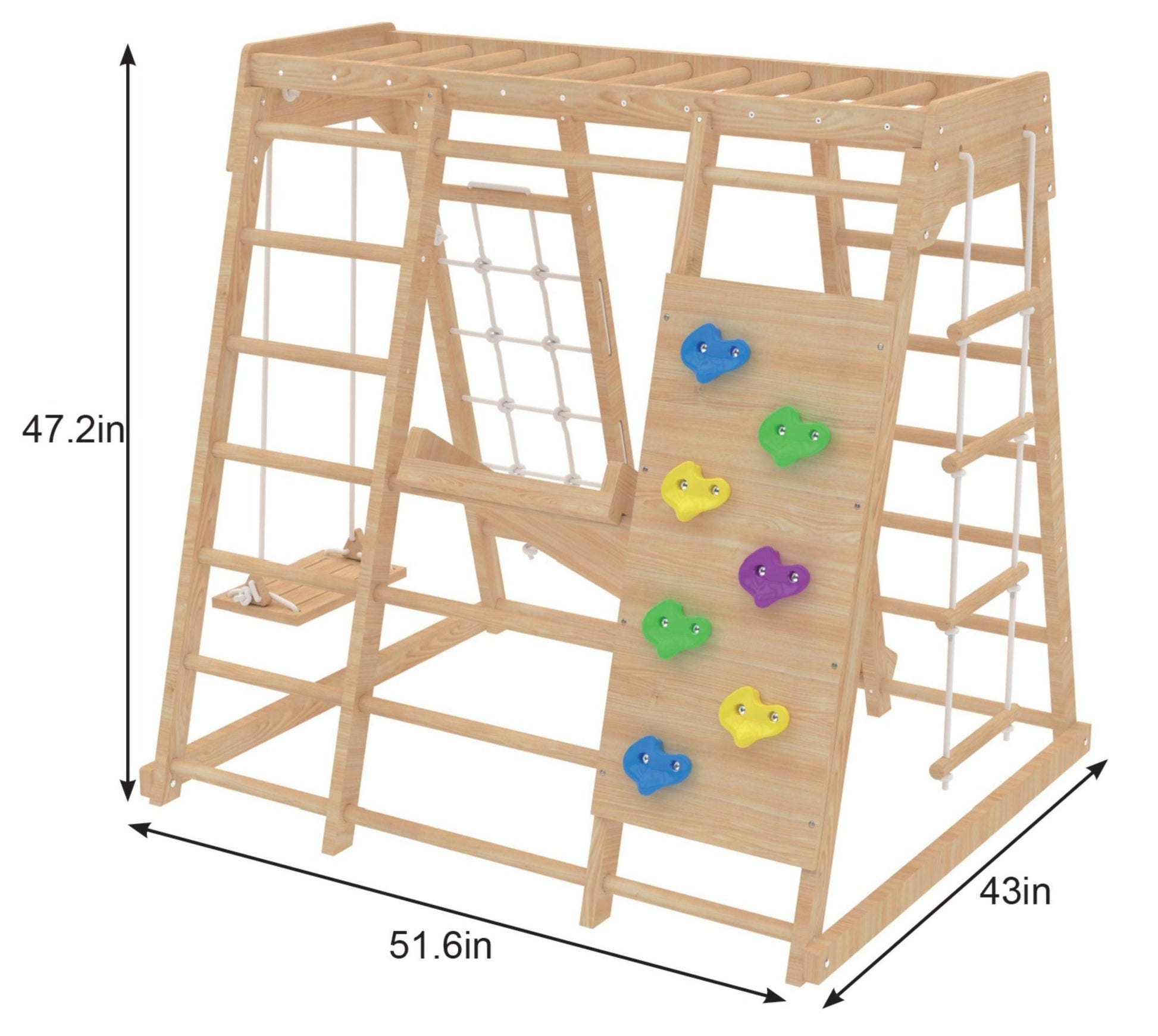 Magnolia - Real Wood 7 - in - 1 Playset - The Nurturing Nook