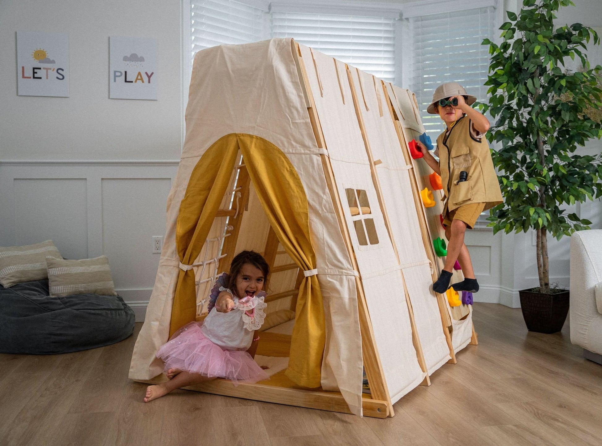 Magnolia - Real Wood 7 - in - 1 Playset - The Nurturing Nook