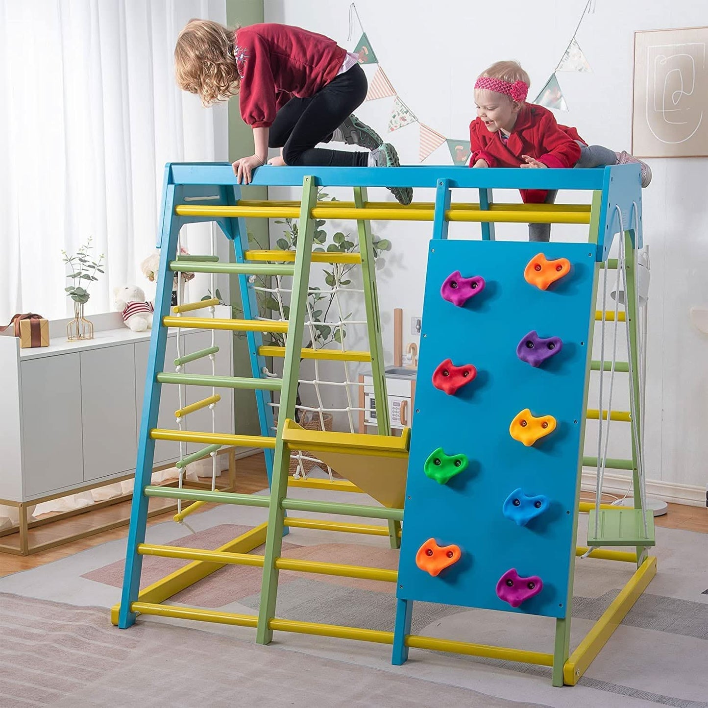 Magnolia - Real Wood 7 - in - 1 Playset - The Nurturing Nook