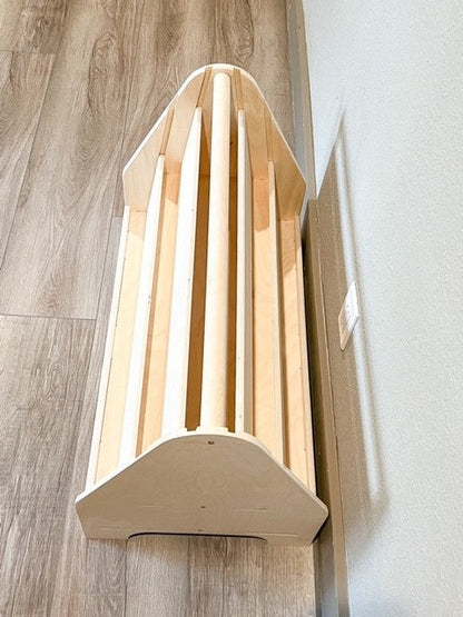 MIGUEL- Double Sided Portable Bookshelf