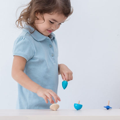 Mini Spinning Tops - The Nurturing Nook