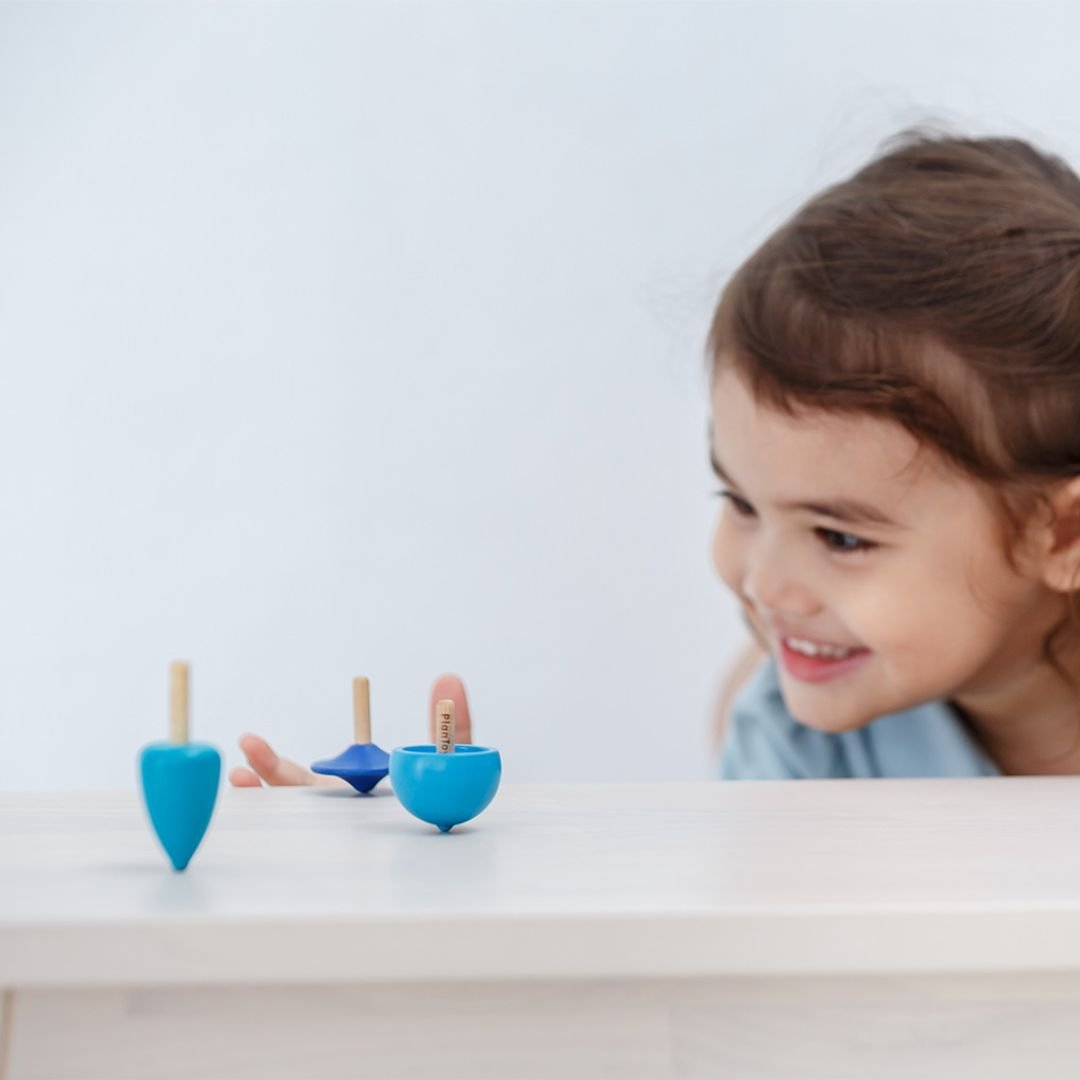 Mini Spinning Tops - The Nurturing Nook