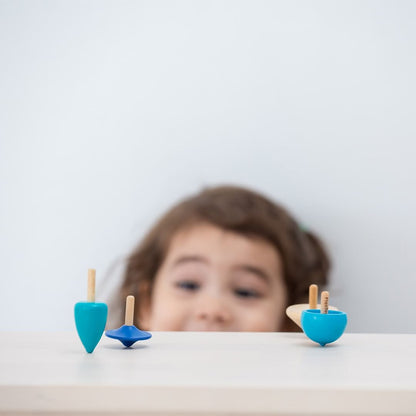 Mini Spinning Tops - The Nurturing Nook