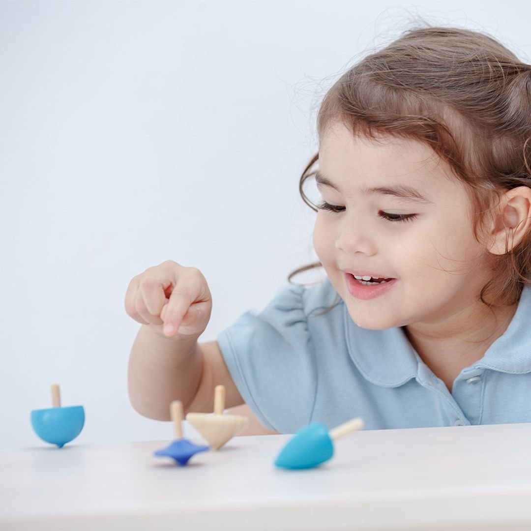 Mini Spinning Tops - The Nurturing Nook