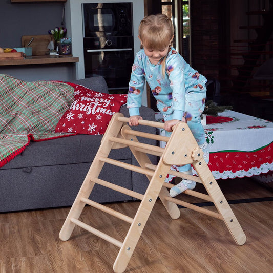 Montessori climbing triangle – foldable, 3 sizes - The Nurturing Nook