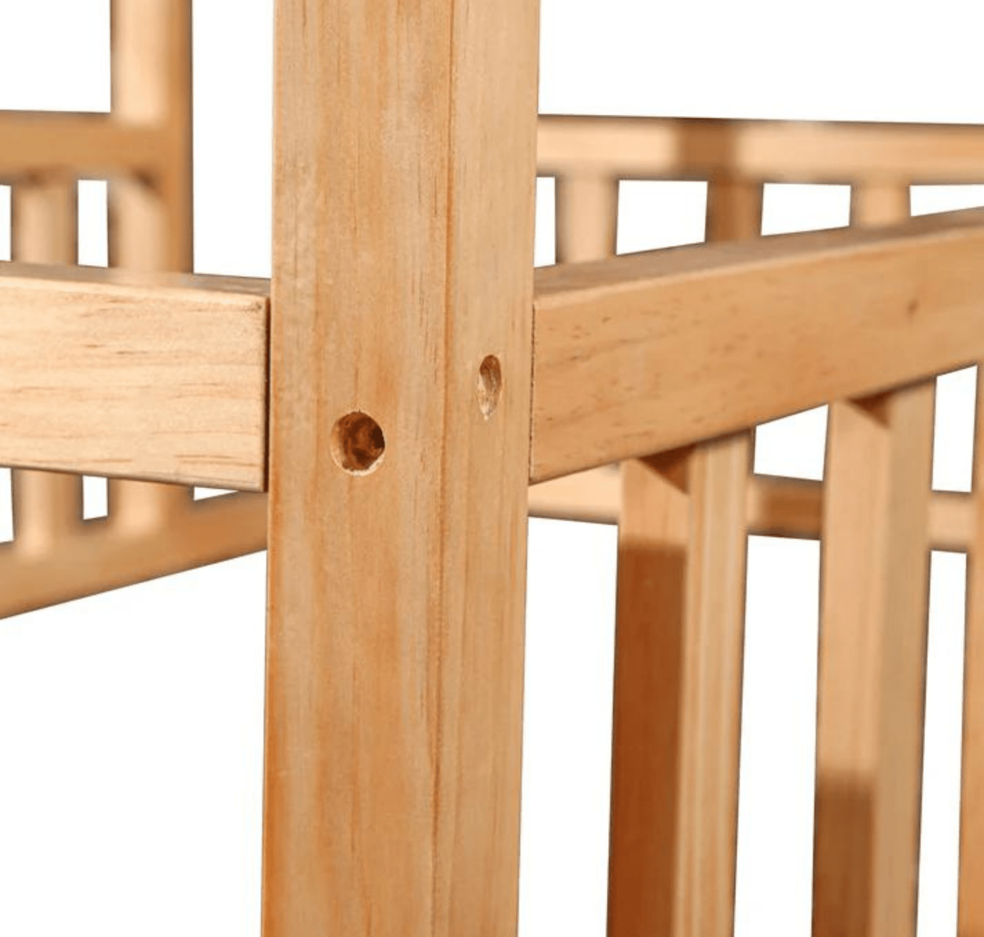 Montessori House Bed with Rails - The Nurturing Nook