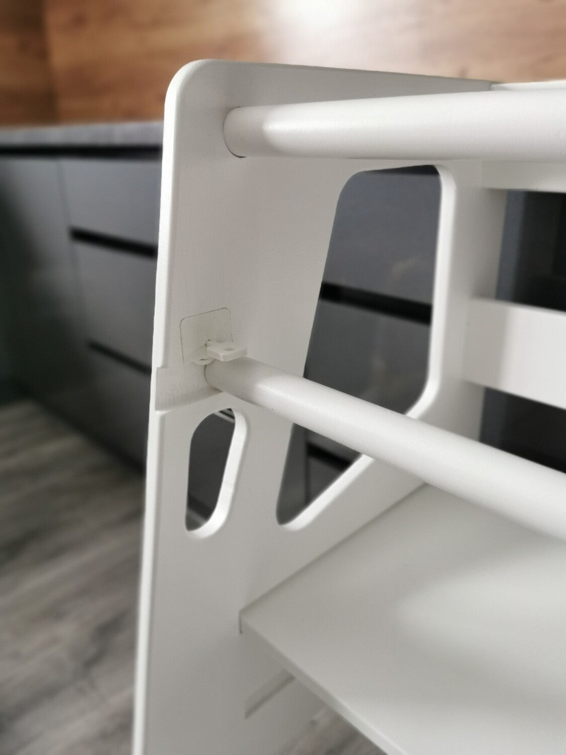 Montessori Learning Tower – Adjustable Wooden Toddler Tower - The Nurturing Nook