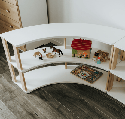 Montessori Modular Shelf for Kids - ARC - The Nurturing Nook