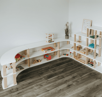 Montessori Modular Shelf for Kids - ARC - The Nurturing Nook