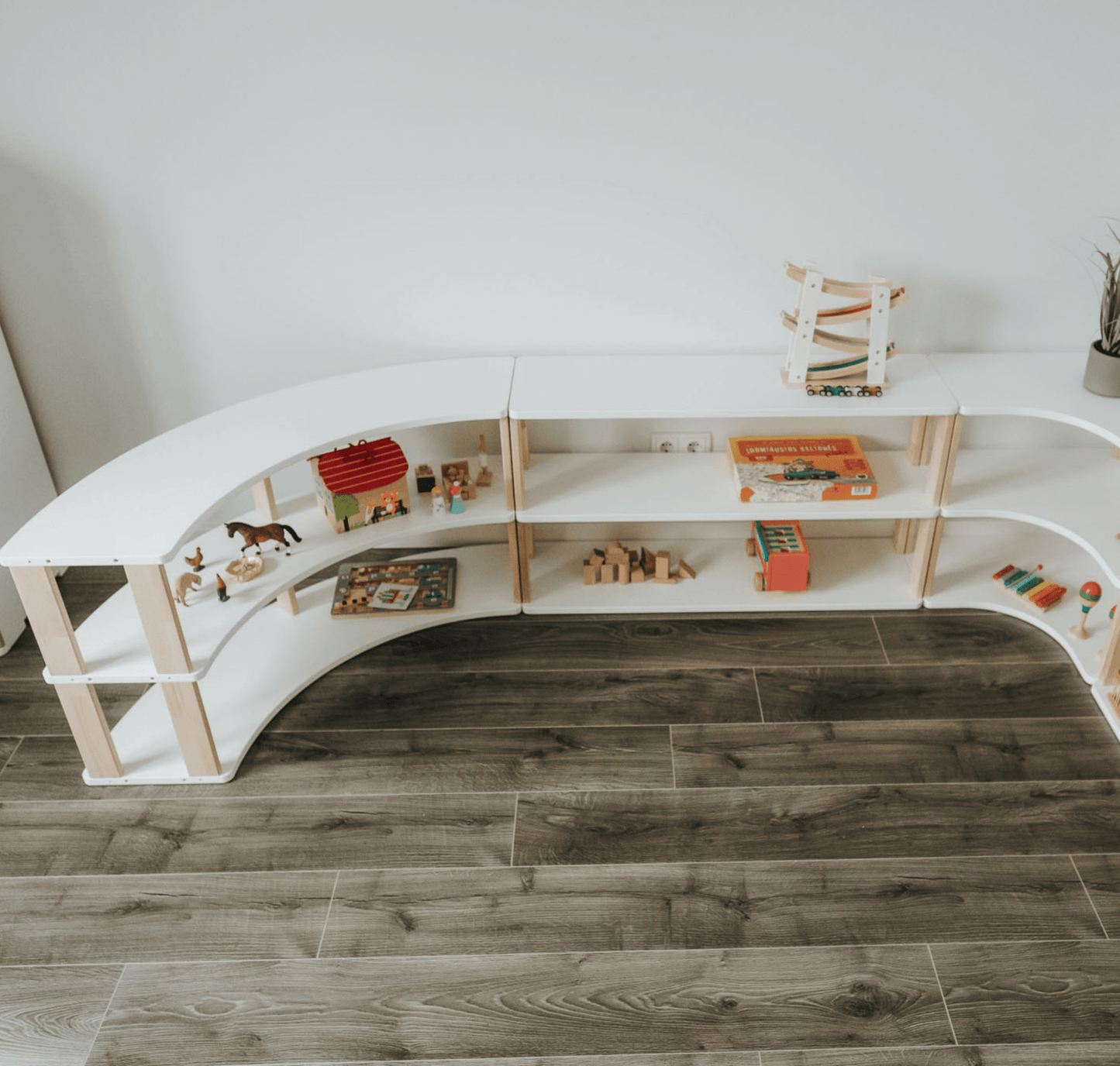 Montessori Modular Shelf for Kids - ARC - The Nurturing Nook