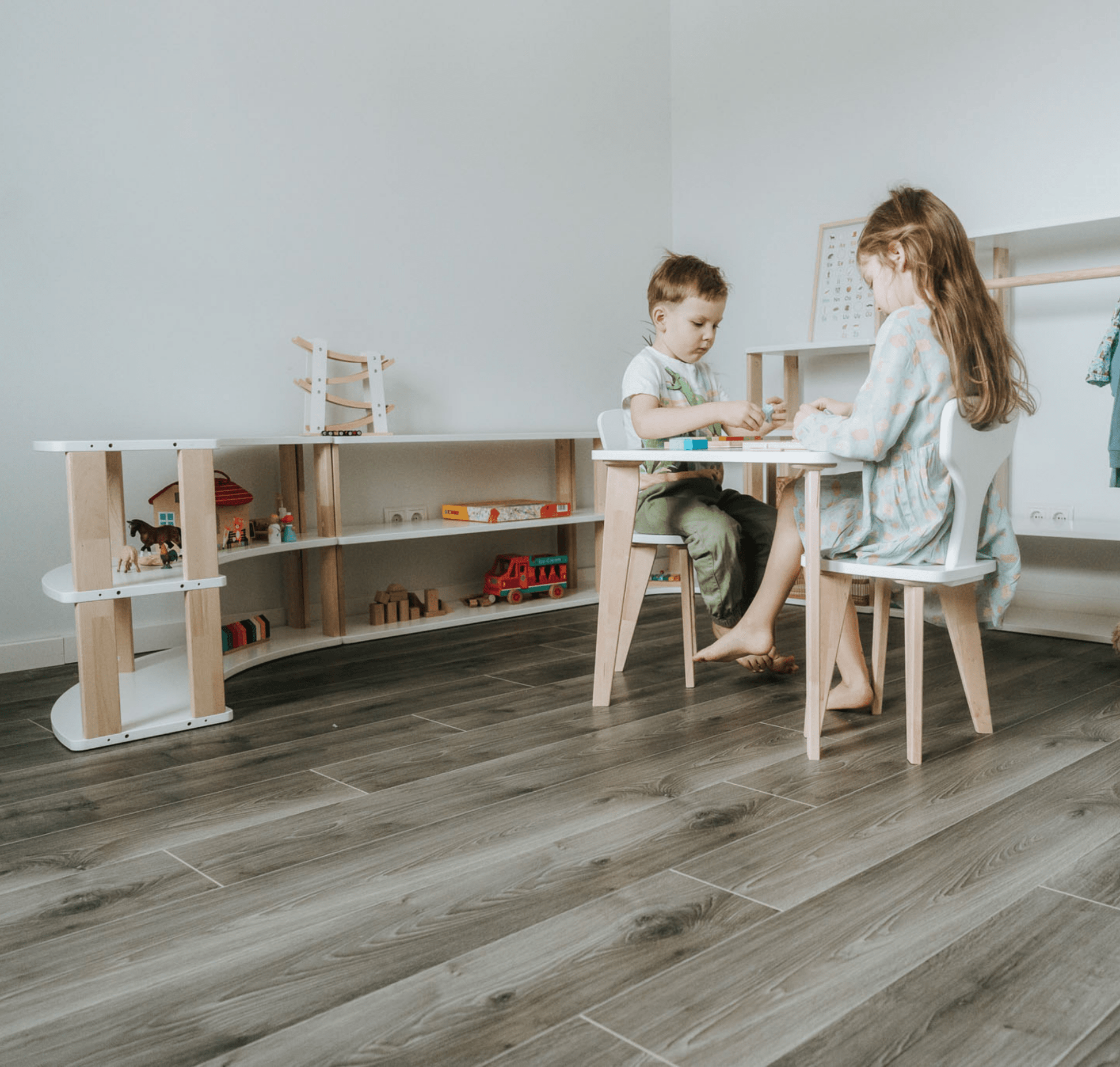 Montessori Modular Shelf for Kids - ARC - The Nurturing Nook