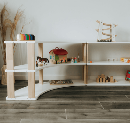 Montessori Modular Shelf for Kids - ARC - The Nurturing Nook
