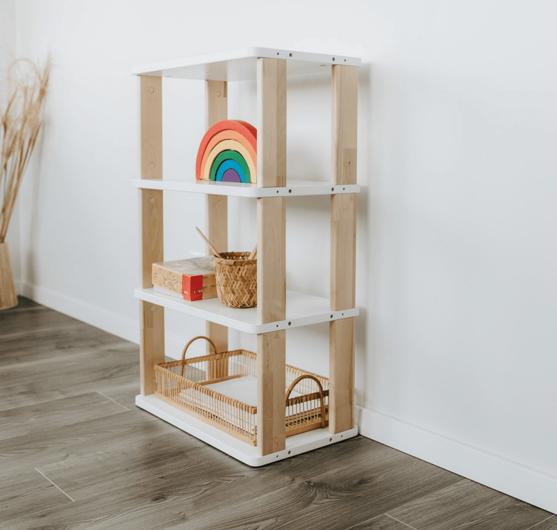 One Little Pine Montessori modular shelf for kids - mini