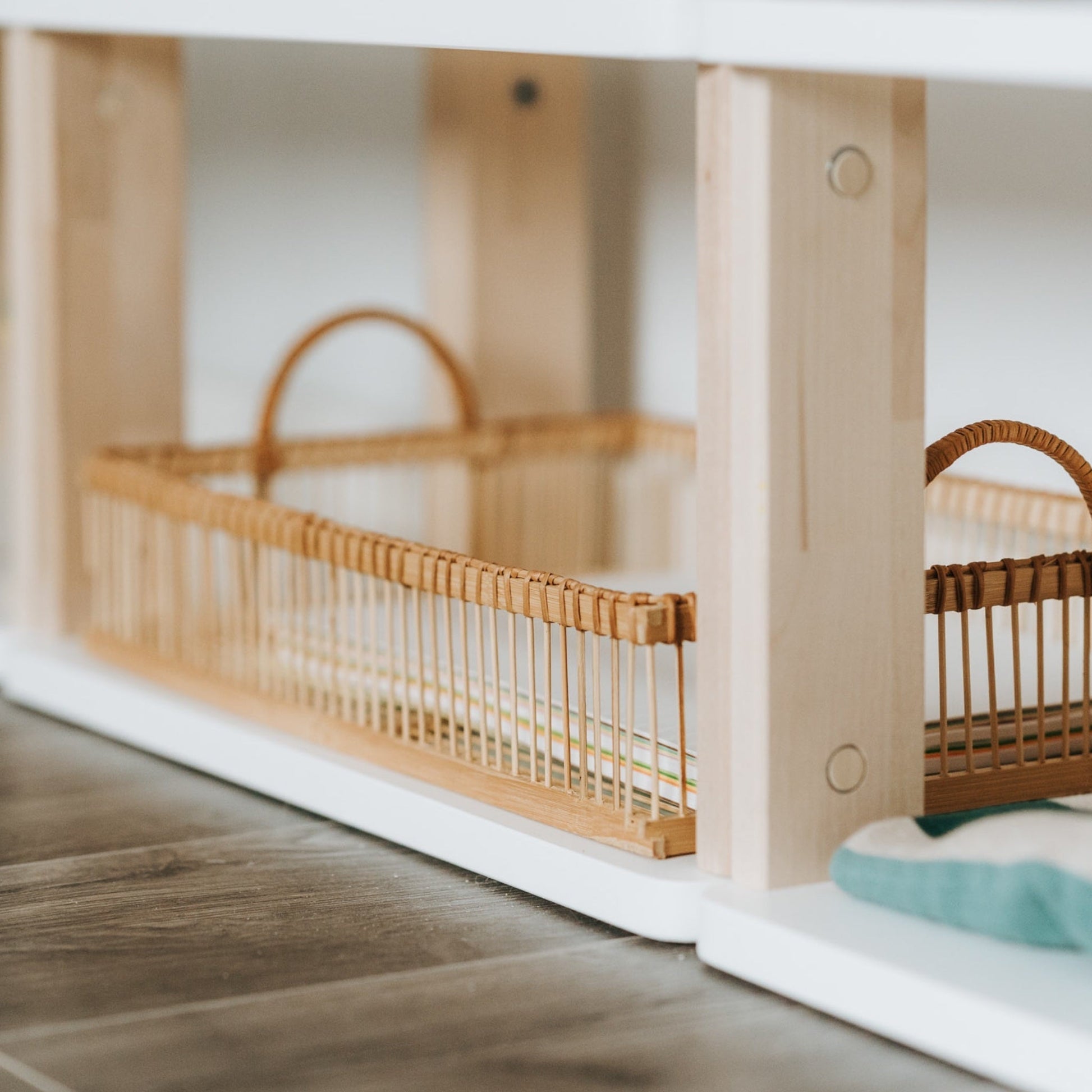 Montessori Modular Shelf for Kids - STRAIGHT - The Nurturing Nook