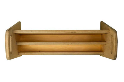 Montessori Wooden Bookshelf | Small - Medium Size - The Nurturing Nook