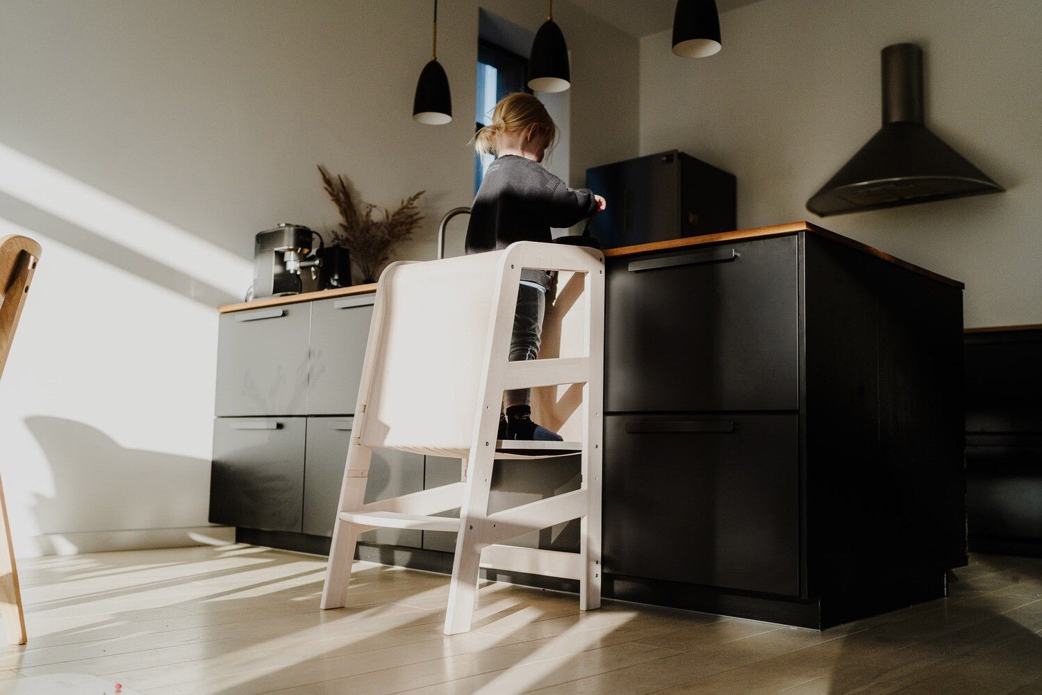 Montessori Wooden Learning Tower - The Nurturing Nook