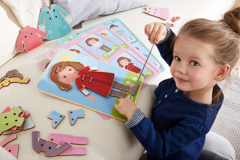 My first threading game – dress up fun