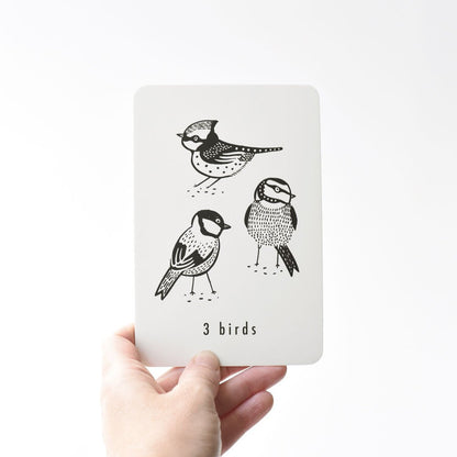 Nature number cards - The Nurturing Nook