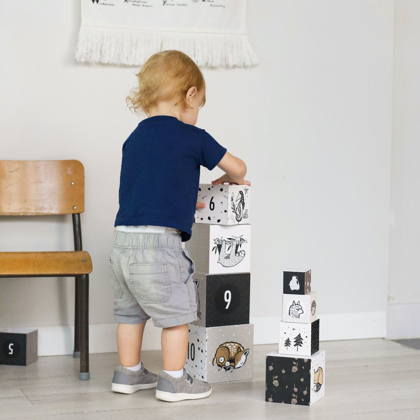 Nesting Blocks - Baby Animals - The Nurturing Nook
