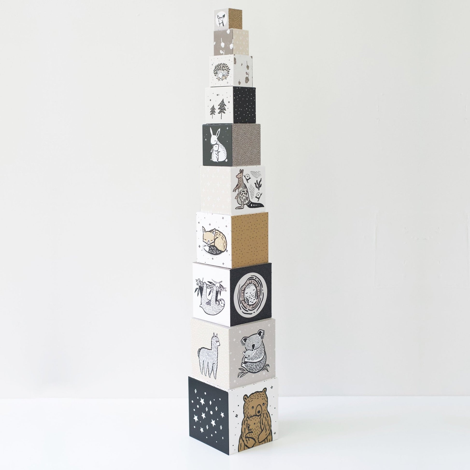 Nesting Blocks - Baby Animals - The Nurturing Nook