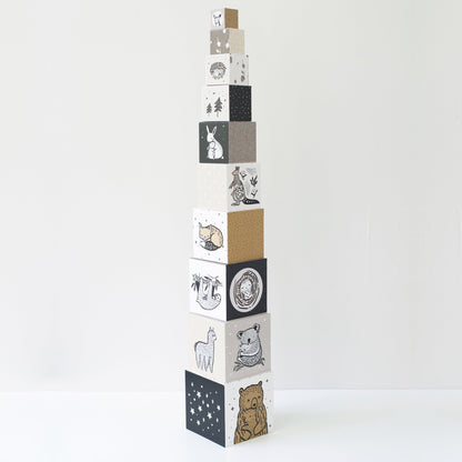 Nesting Blocks - Baby Animals - The Nurturing Nook