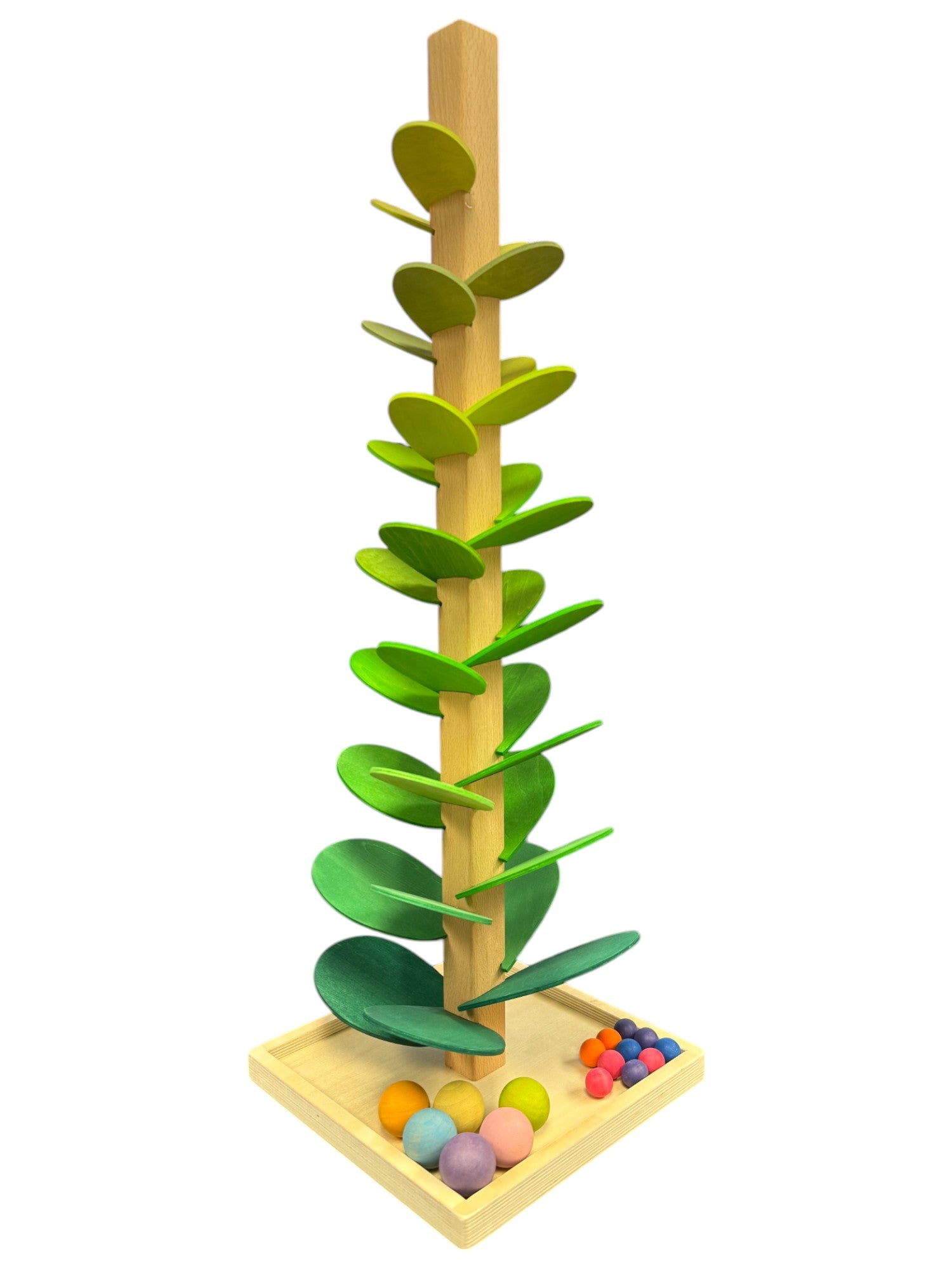 New Hassle - Free Pre - Assembled Marble Tree - The Nurturing Nook