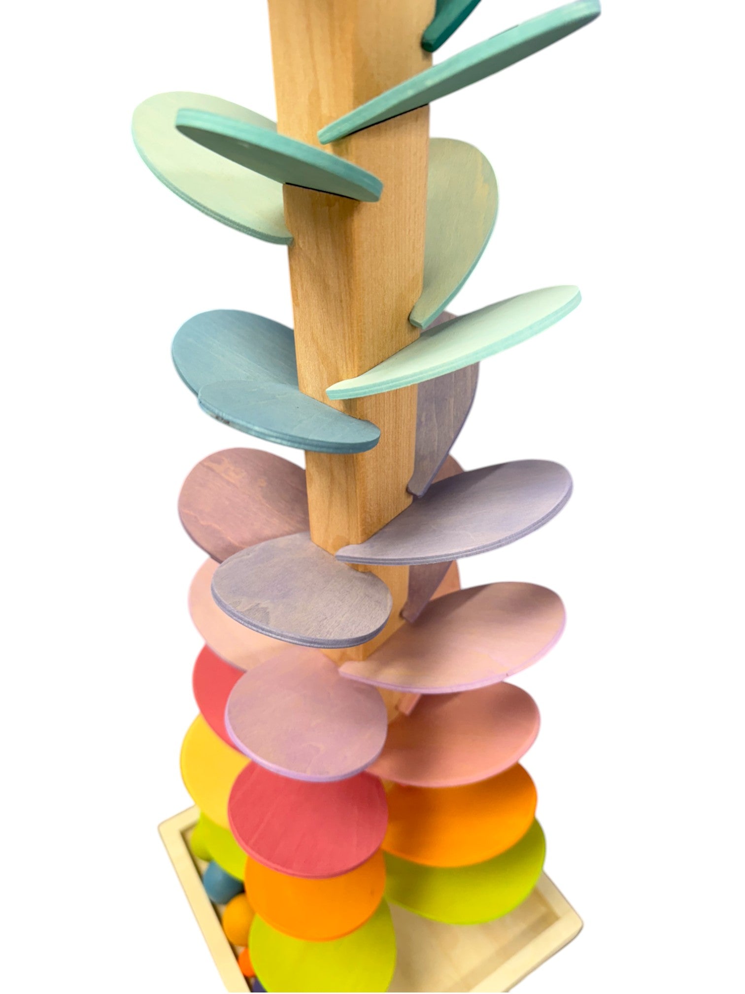 New Hassle - Free Pre - Assembled Marble Tree - The Nurturing Nook