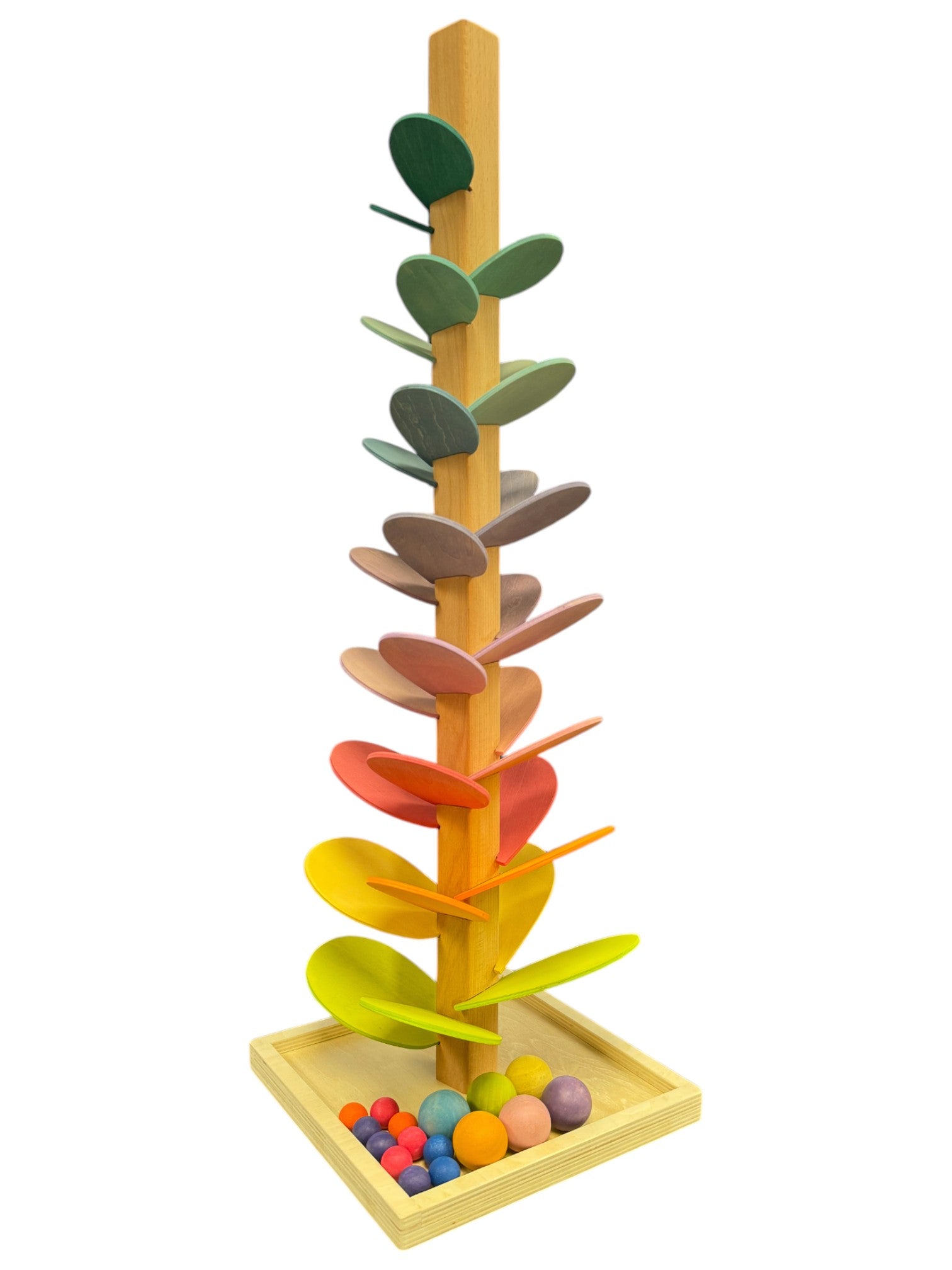 New Hassle - Free Pre - Assembled Marble Tree - The Nurturing Nook