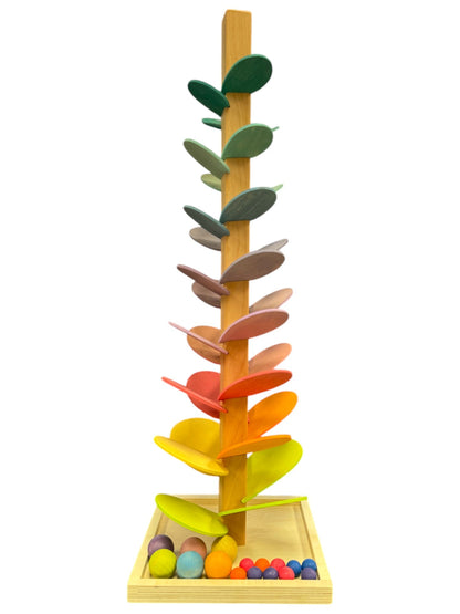 New Hassle - Free Pre - Assembled Marble Tree - The Nurturing Nook