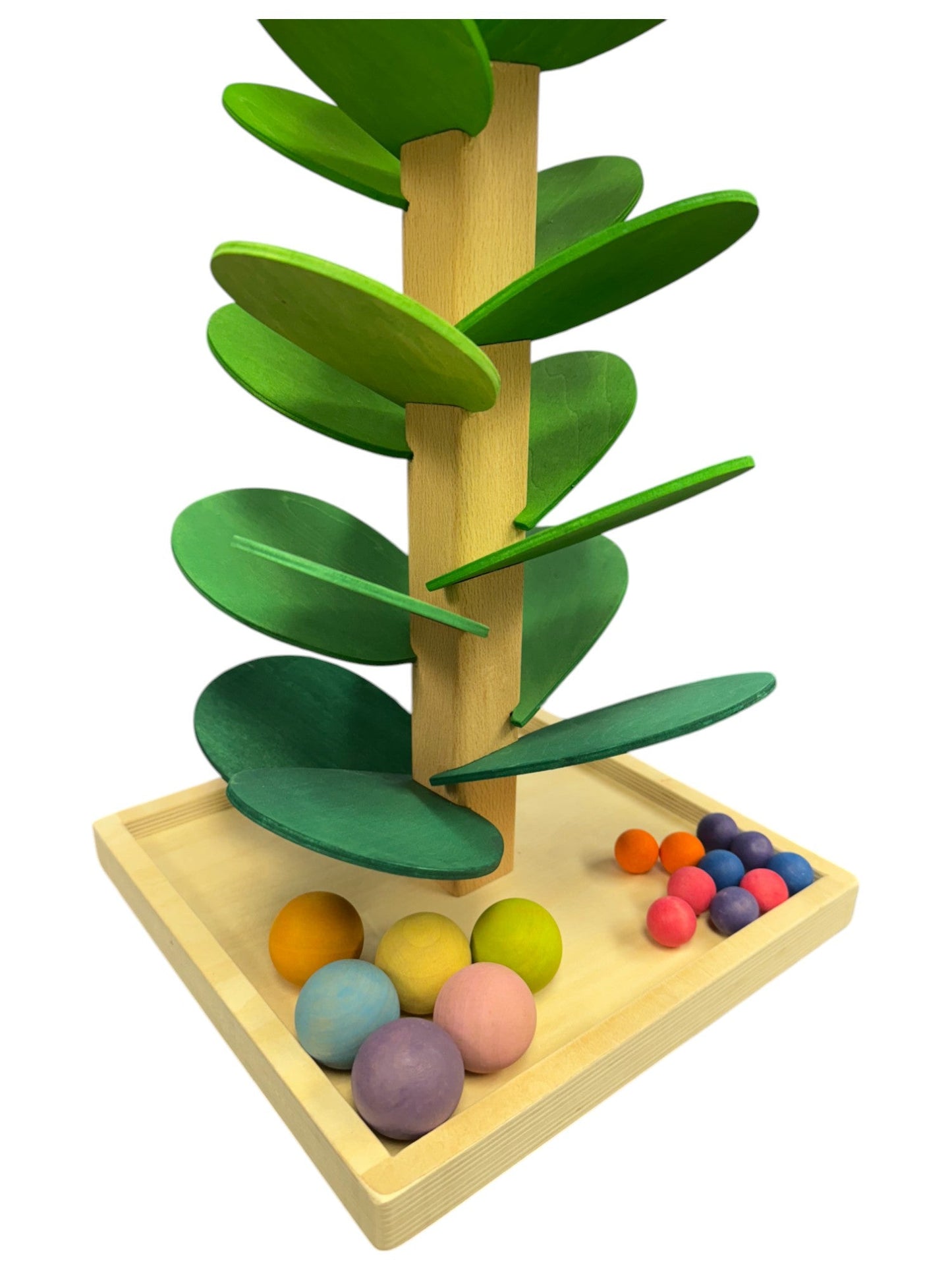 New Hassle - Free Pre - Assembled Marble Tree - The Nurturing Nook