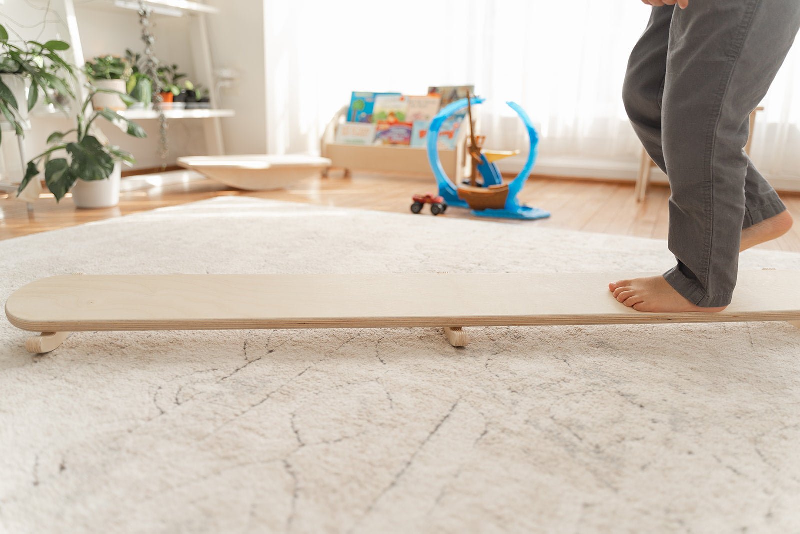 Montessori Wobble Beam - The Nurturing Nook