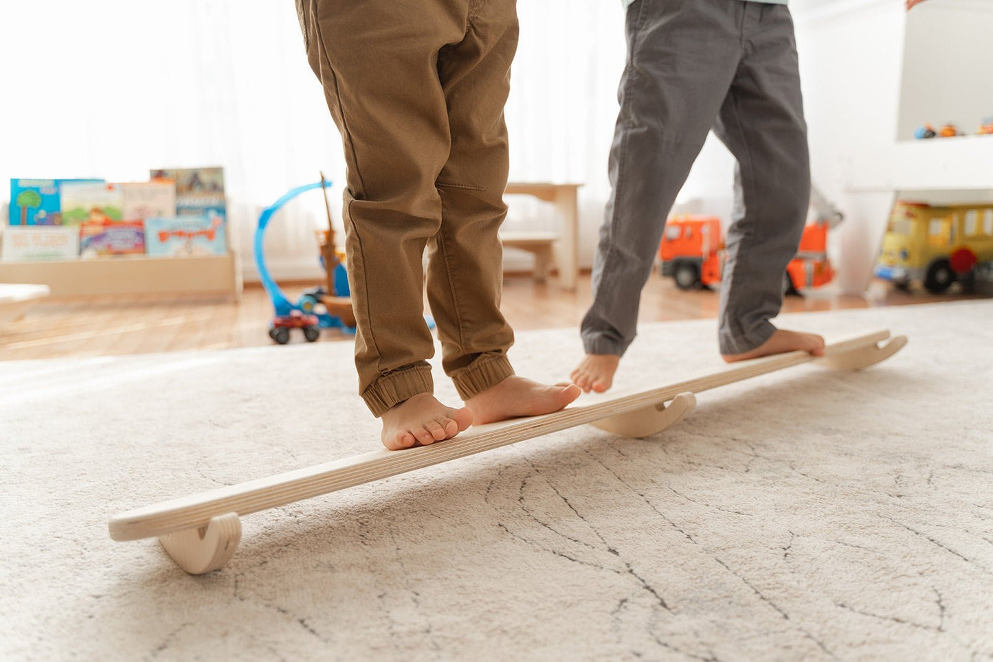 Montessori Wobble Beam - The Nurturing Nook