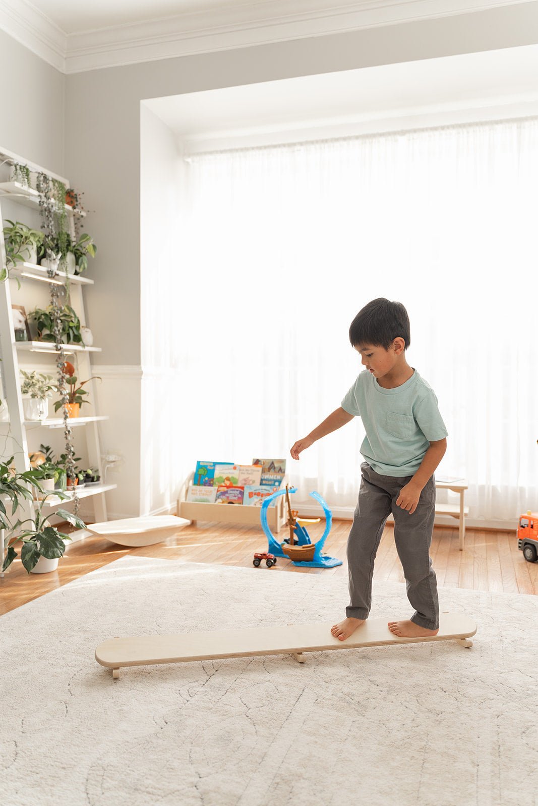 Montessori Wobble Beam - The Nurturing Nook