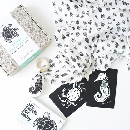 Newborn Baby Gift Set - Ocean - The Nurturing Nook