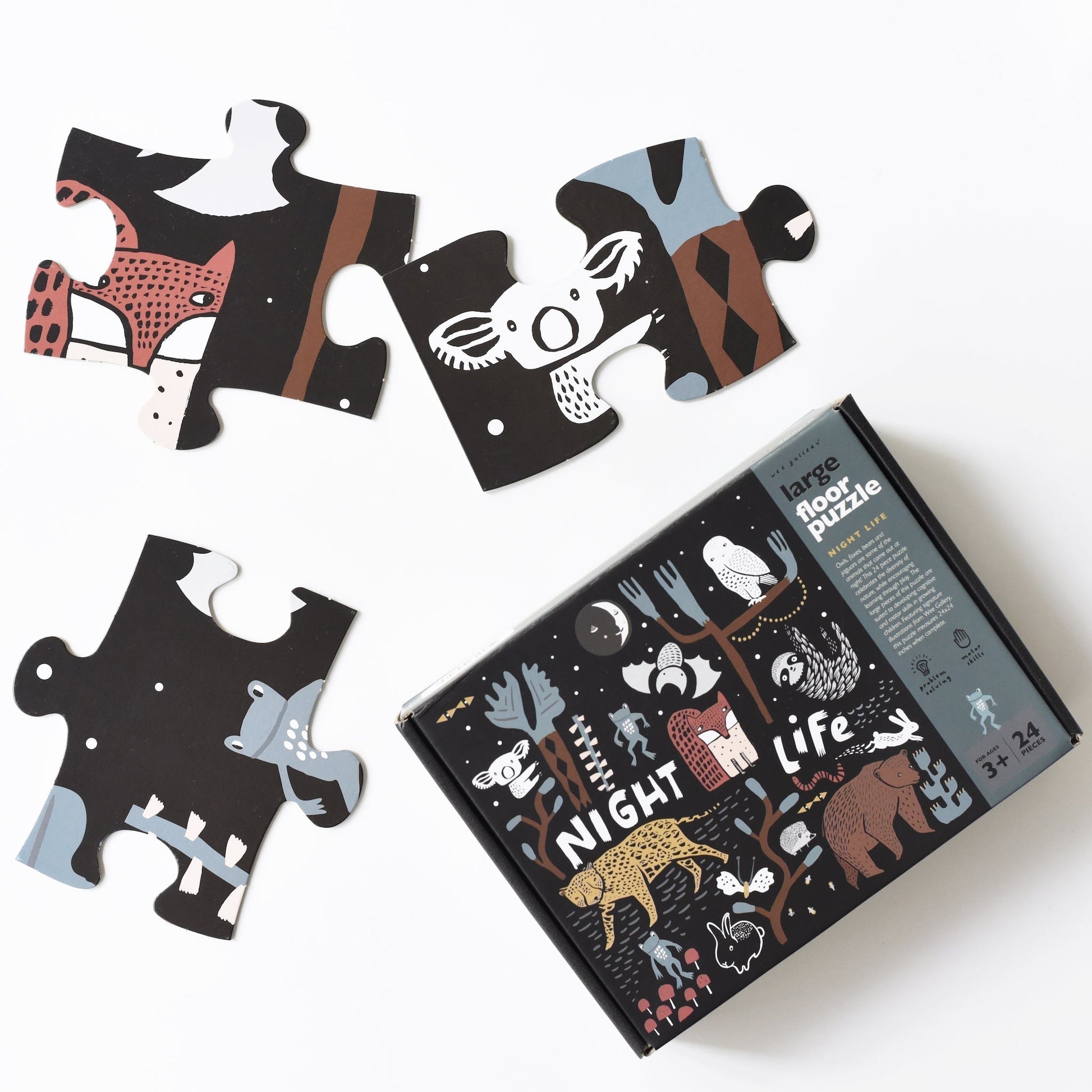 Night Life Floor Puzzle - The Nurturing Nook