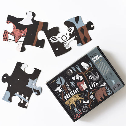Night Life Floor Puzzle - The Nurturing Nook