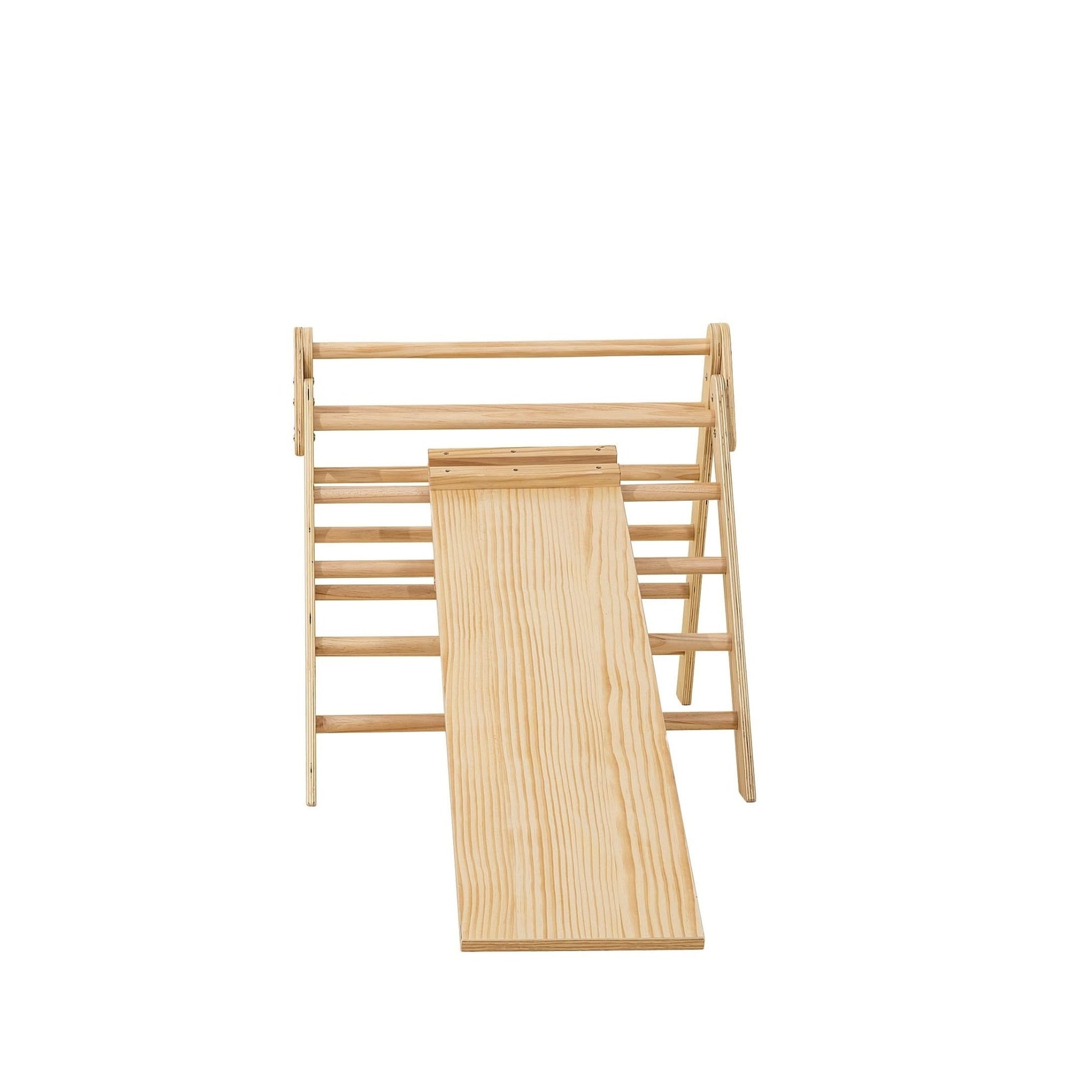 Olive - Pikler Triangle Ladder and Climber Slide - Multiple Sizes - The Nurturing Nook