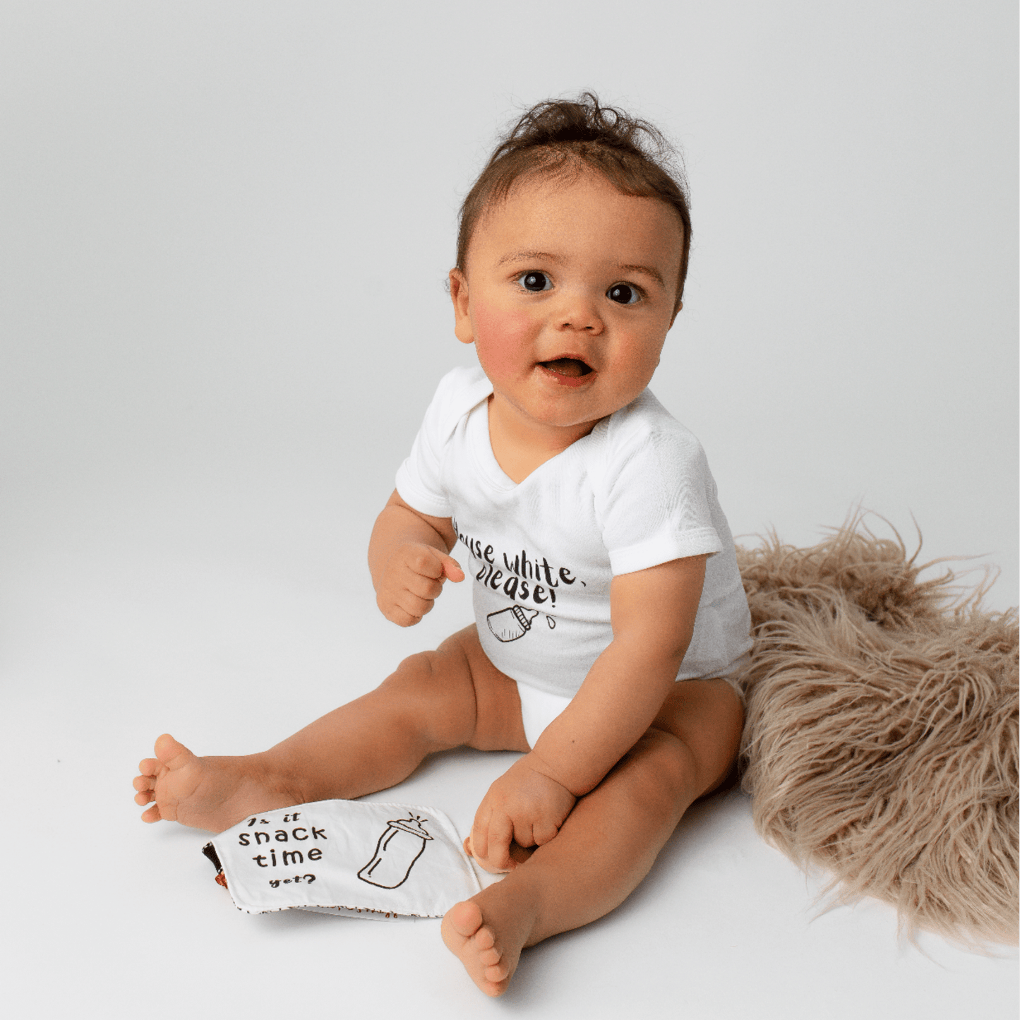 Organic Crinkle Teething Toy – Fun Gift for Bottle - Feeding Babies - The Nurturing Nook