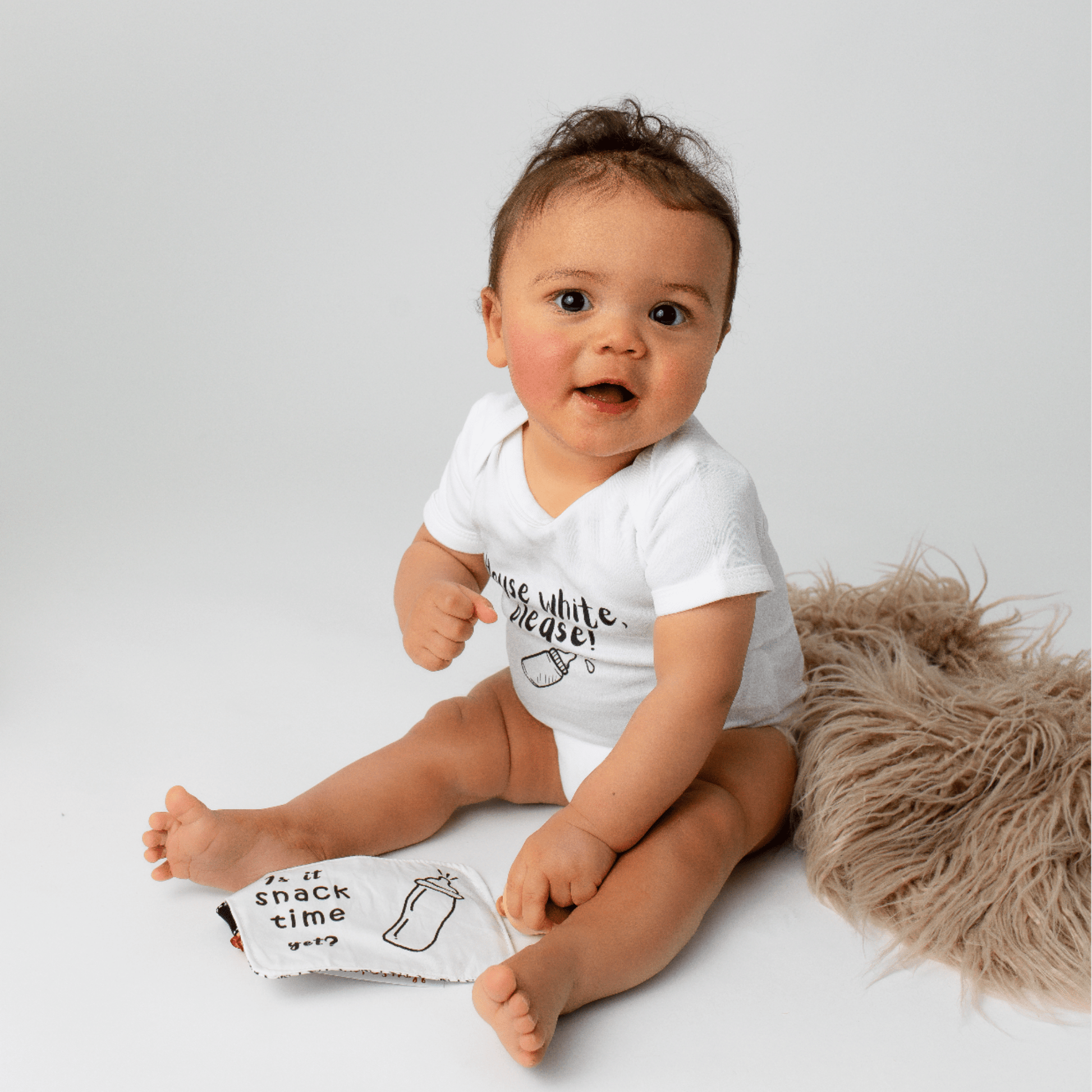 Organic Crinkle Teething Toy – Fun Gift for Bottle - Feeding Babies - The Nurturing Nook