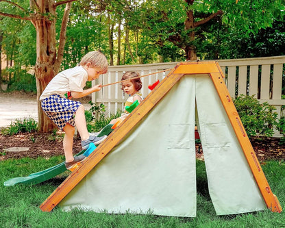 Palm - 5 - in - 1 Outdoor and Indoor Playground Playset - The Nurturing Nook