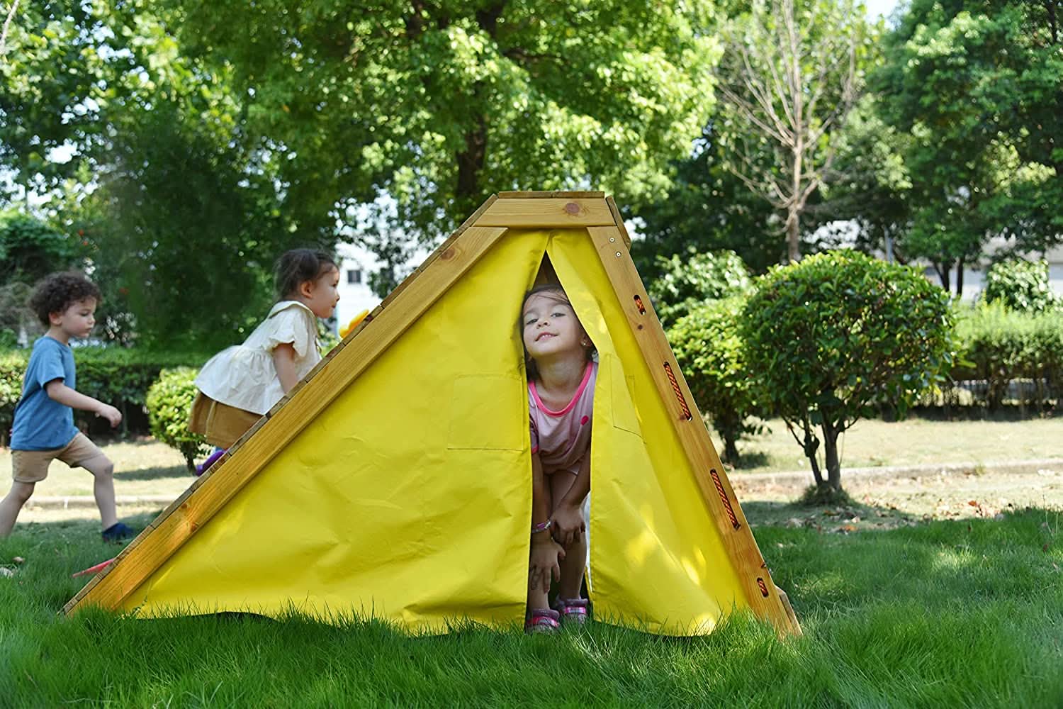 Palm - 5 - in - 1 Outdoor and Indoor Playground Playset - The Nurturing Nook