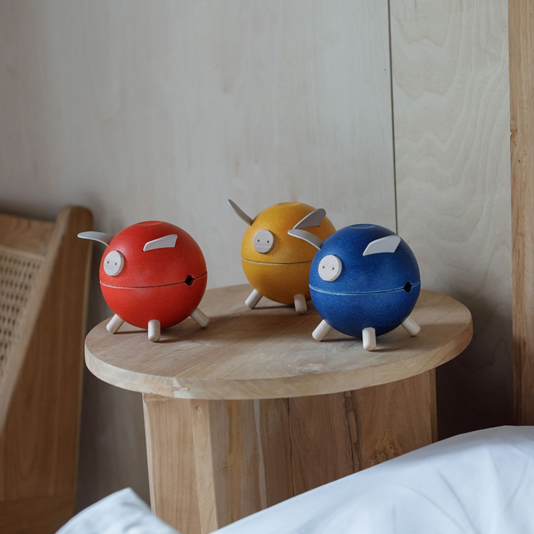 Piggy Bank Red - Orchard - The Nurturing Nook