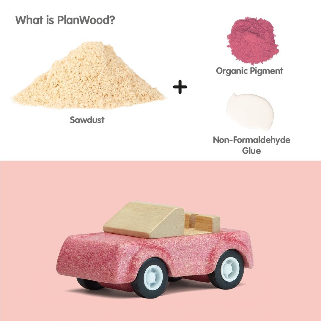 Pink Sports Car - The Nurturing Nook