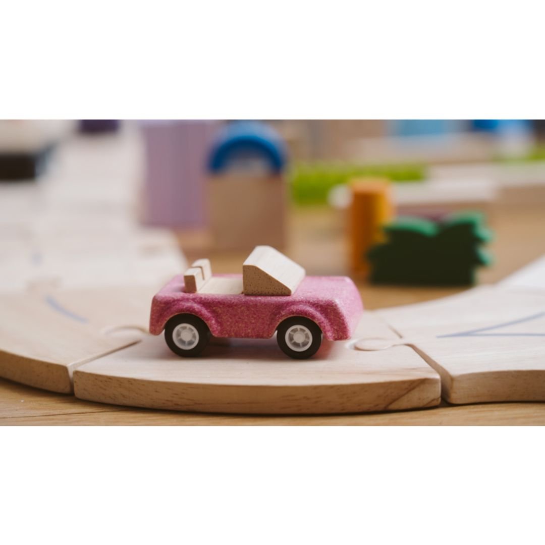 Pink Sports Car - The Nurturing Nook
