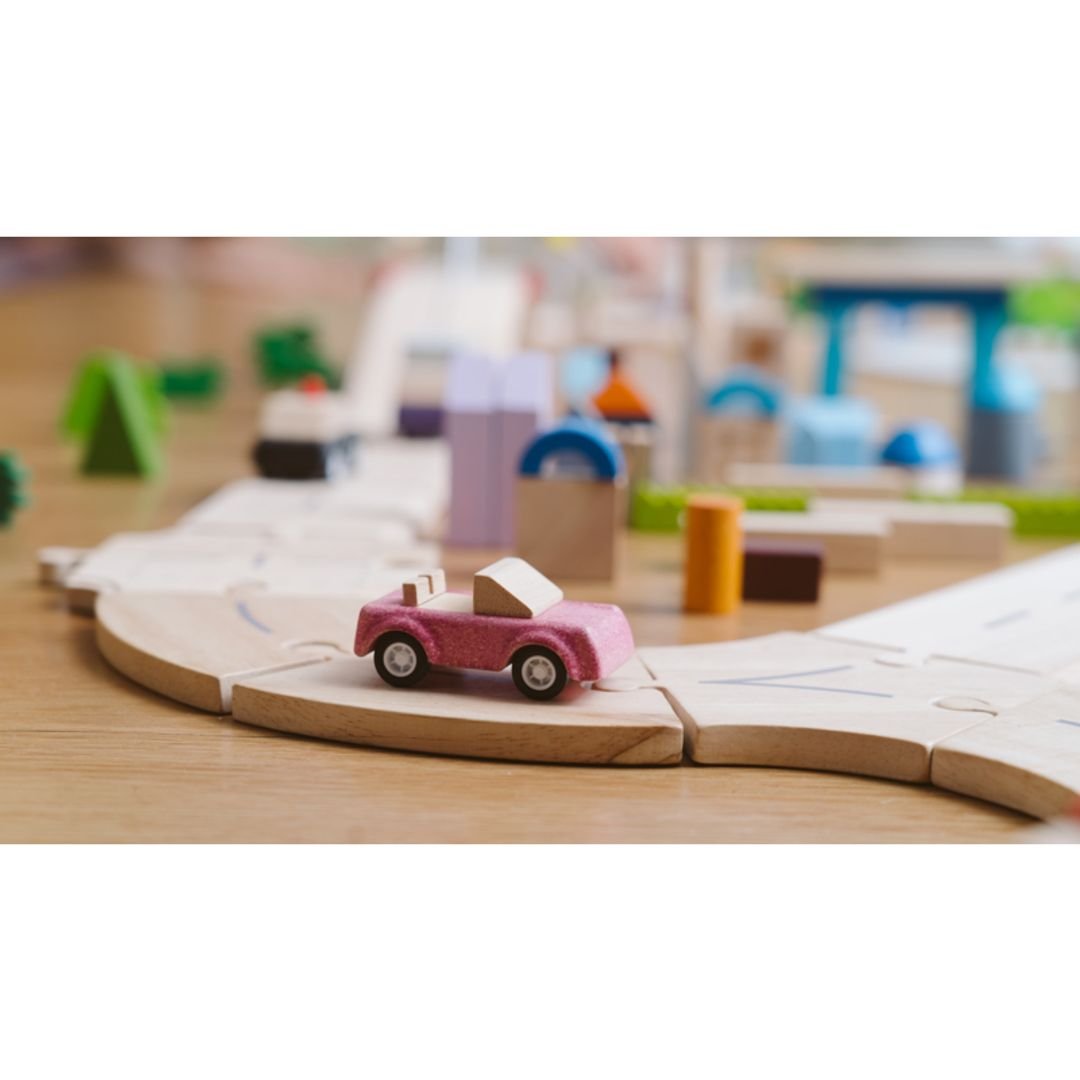 Pink Sports Car - The Nurturing Nook