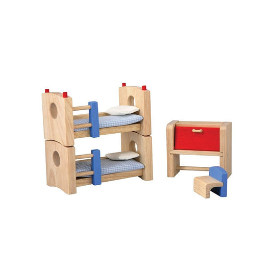 PlanToys children's room (Neo) miniature furniture set - The Nurturing Nook