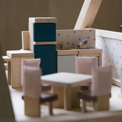 PlanToys kitchen miniature furniture set - The Nurturing Nook