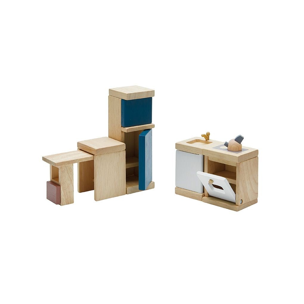 PlanToys kitchen miniature furniture set - The Nurturing Nook