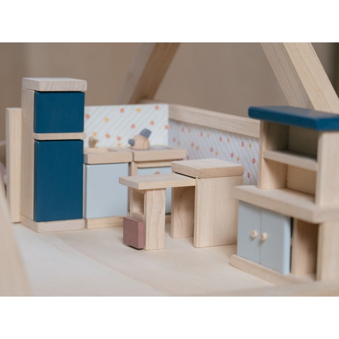 PlanToys kitchen miniature furniture set - The Nurturing Nook