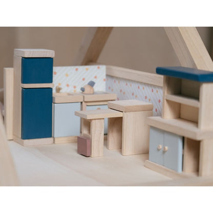 PlanToys kitchen miniature furniture set - The Nurturing Nook
